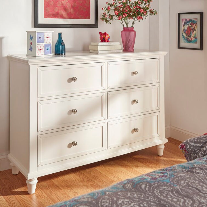 Rae 6 Drawer Double Dresser