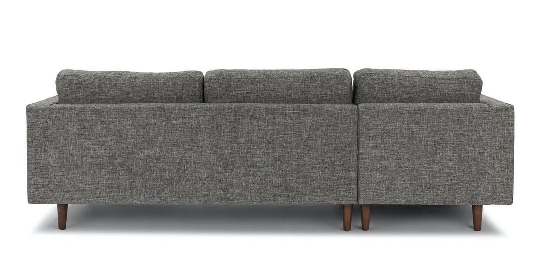 Sven Briar Gray Left Sectional Sofa