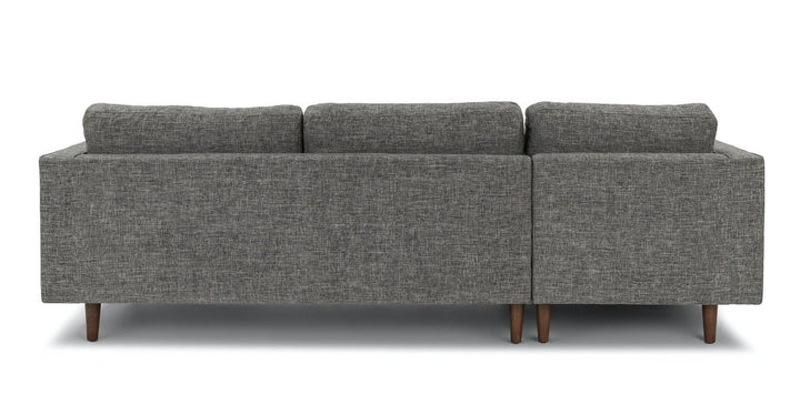 Sven Briar Gray Left Sectional Sofa