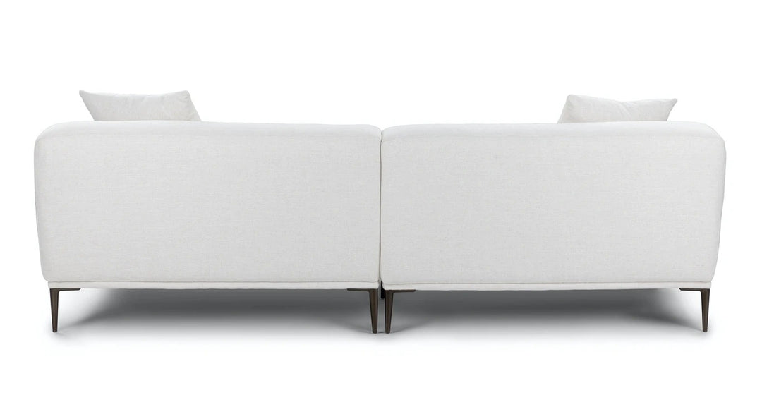 Abisko Quartz White Sofa