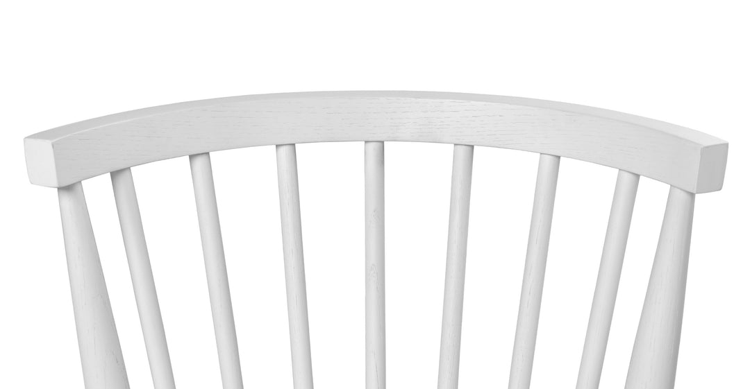 Rus White Dining Chair