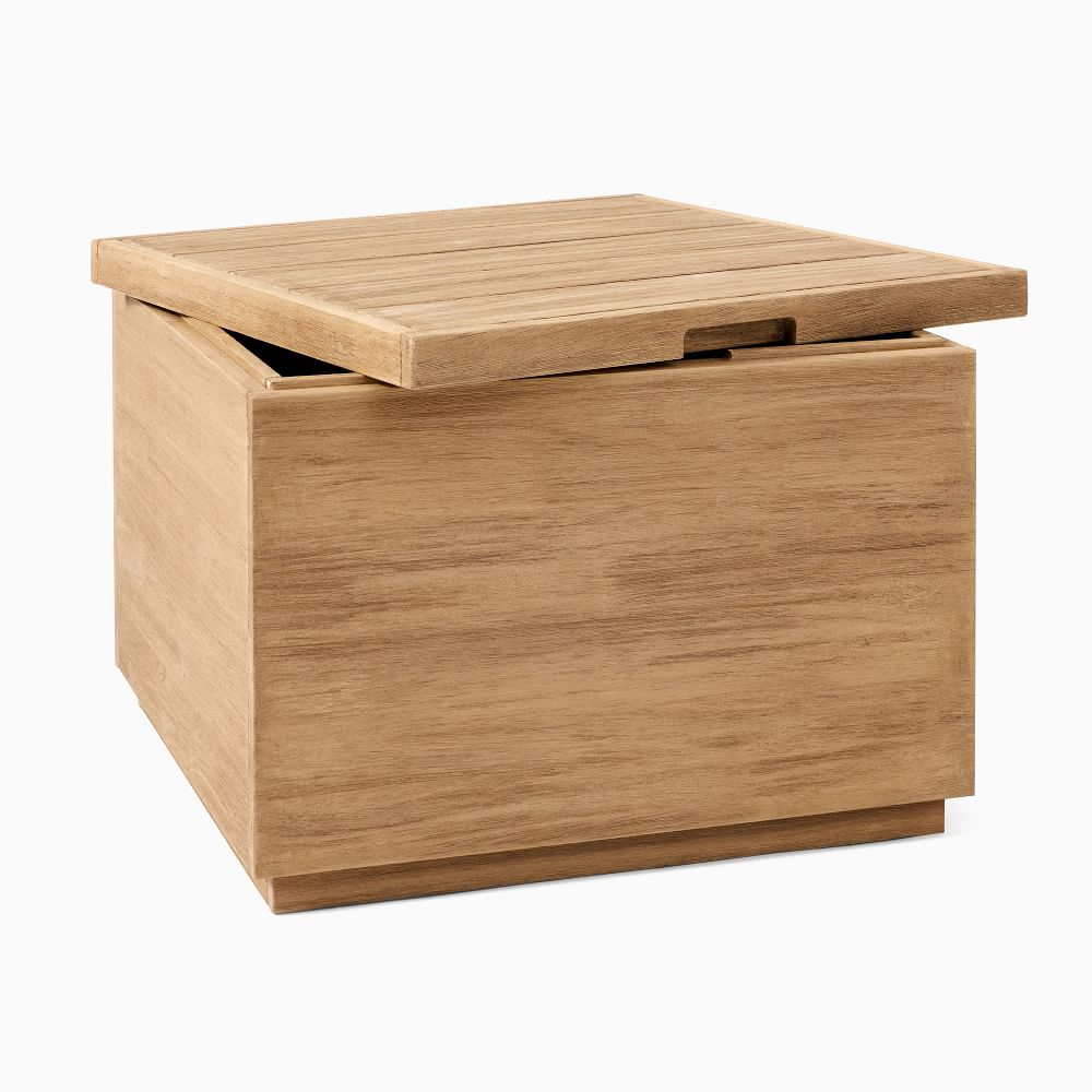 Volume Outdoor Square Storage Side Table