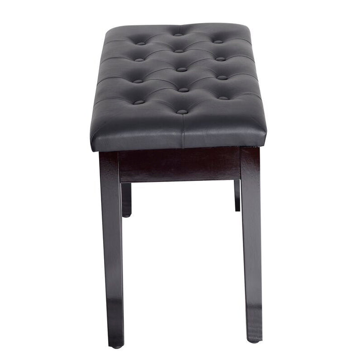 Criss Faux Leather Solid Wood Flip Top Storage Bench