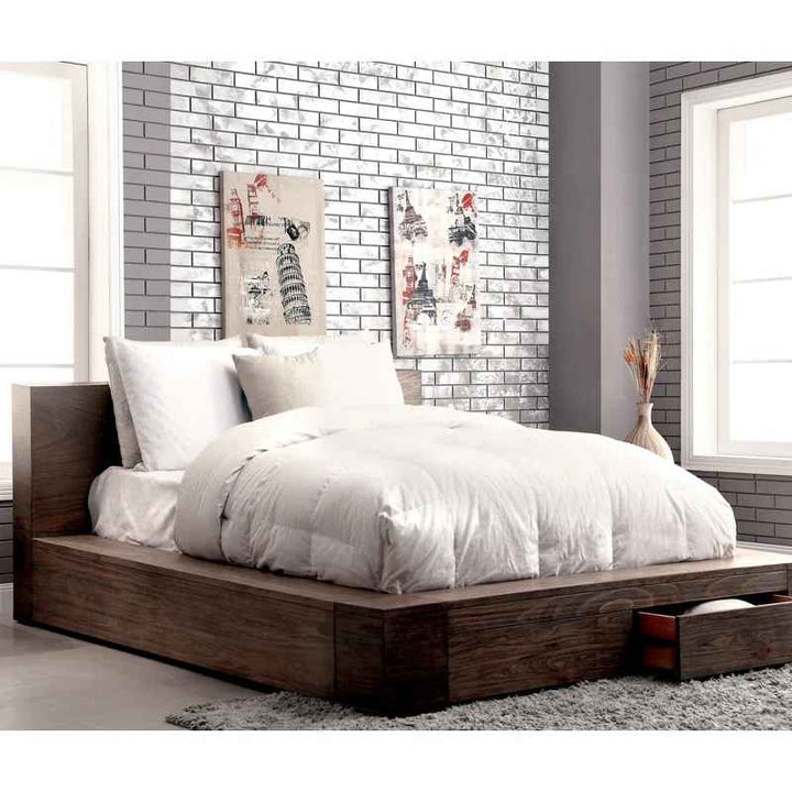 Lynnfield Panel Storage Bed-King