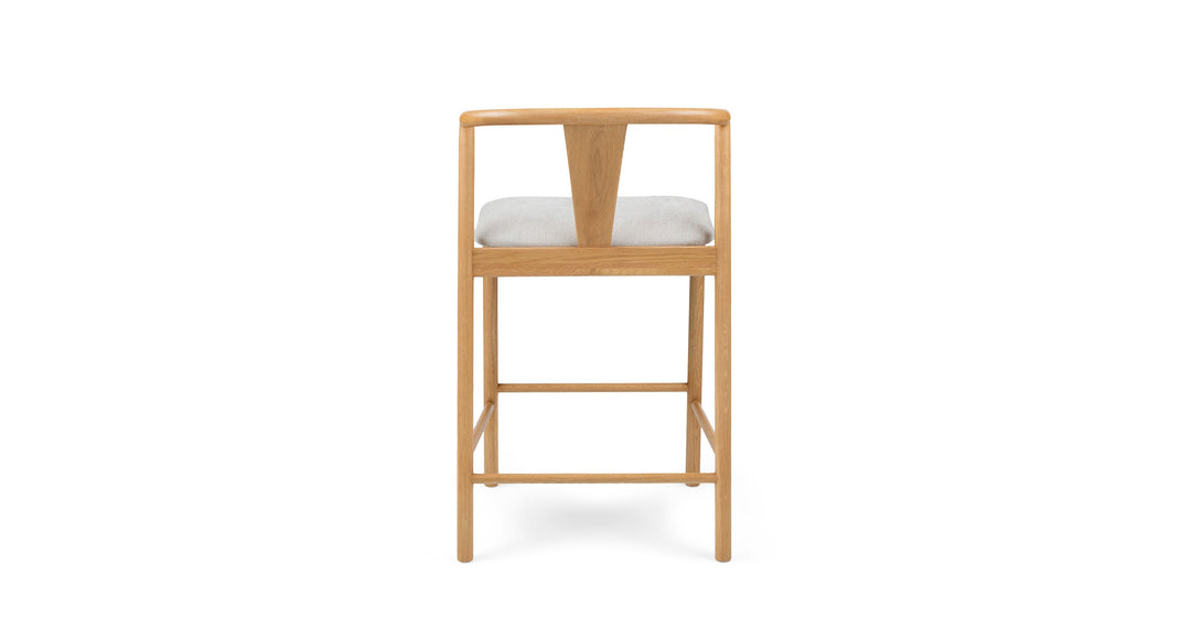 Fonra Santolina Gray Oak Counter Stool