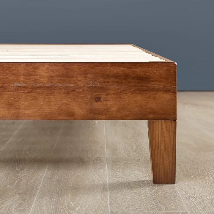 Harney Solid Wood Low Profile Platform Bed