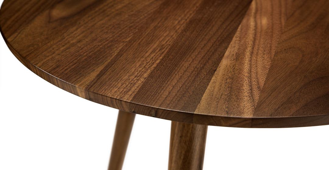 Amoeba Wild Walnut End Table