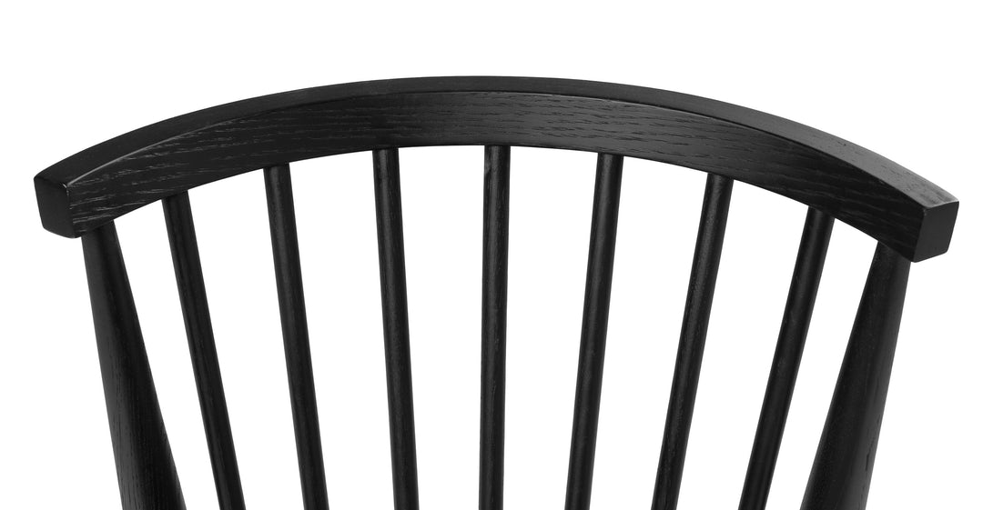 Rus Black Dining Chair