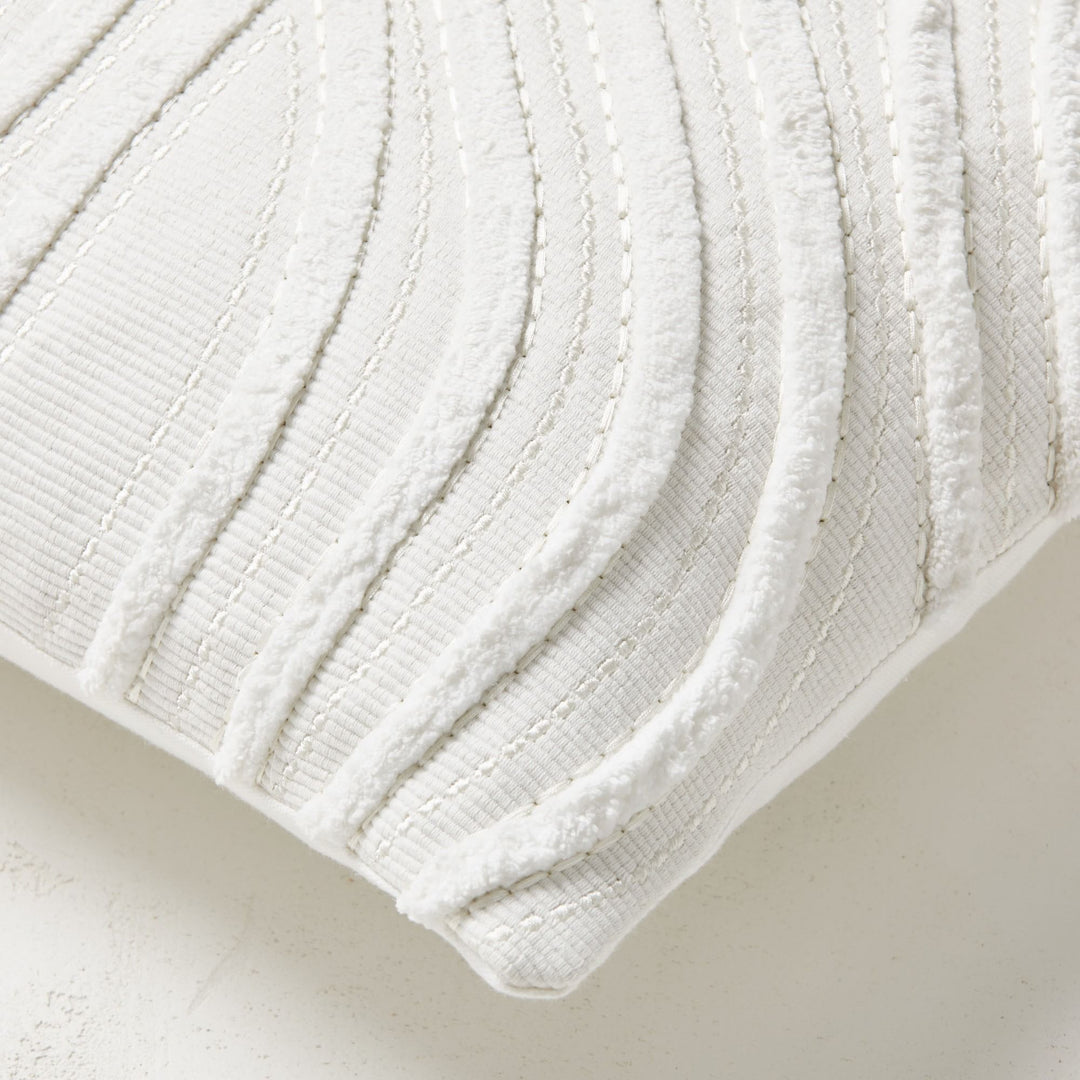 Textured Waves Pillow Cover-12"X21"