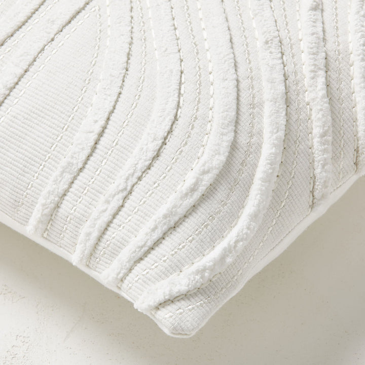 Textured Waves Pillow Cover-12"X21"