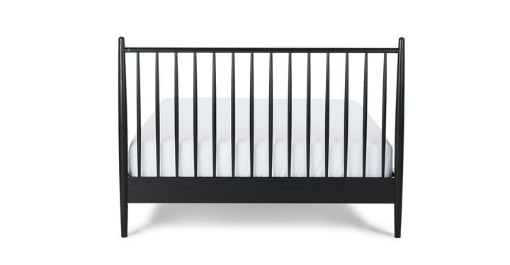 Lenia Black Ash Bed-Queen