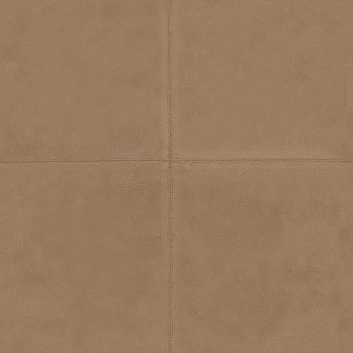 Pieced Suede Pillow Cover - Stone