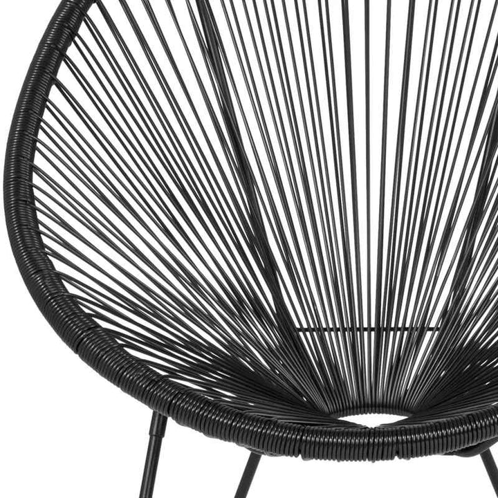 Black Kelleia Patio Chair