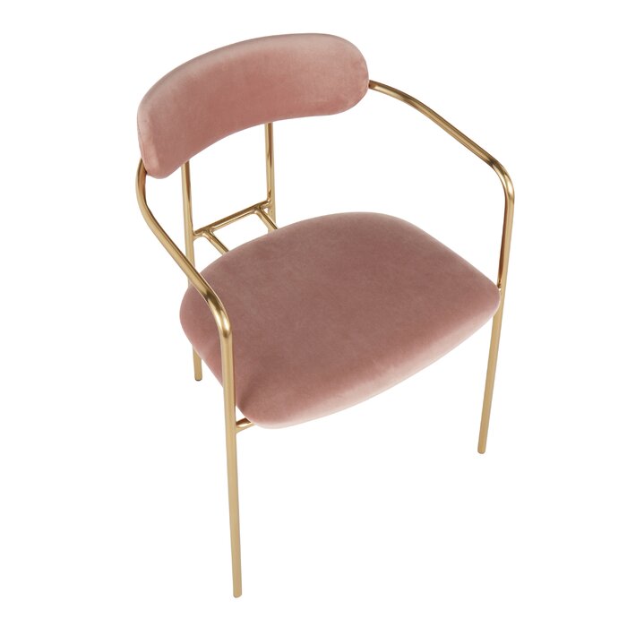Bellatrix Velvet Upholstered Arm Chair