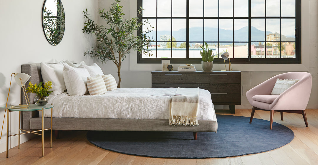 Crush Hale Navy Rug 9'