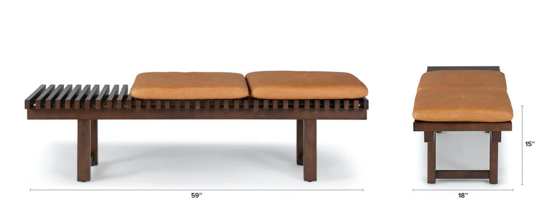 Ripa Charme Tan Bench