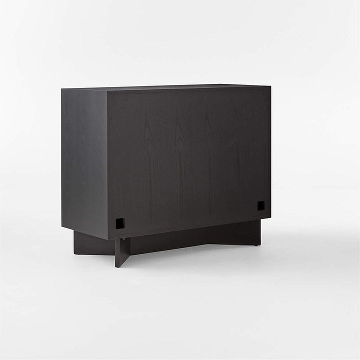 Taos Black Marble Bar Cabinet