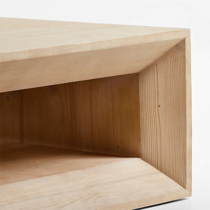 Vernon Rectangular Natural Coffee Table