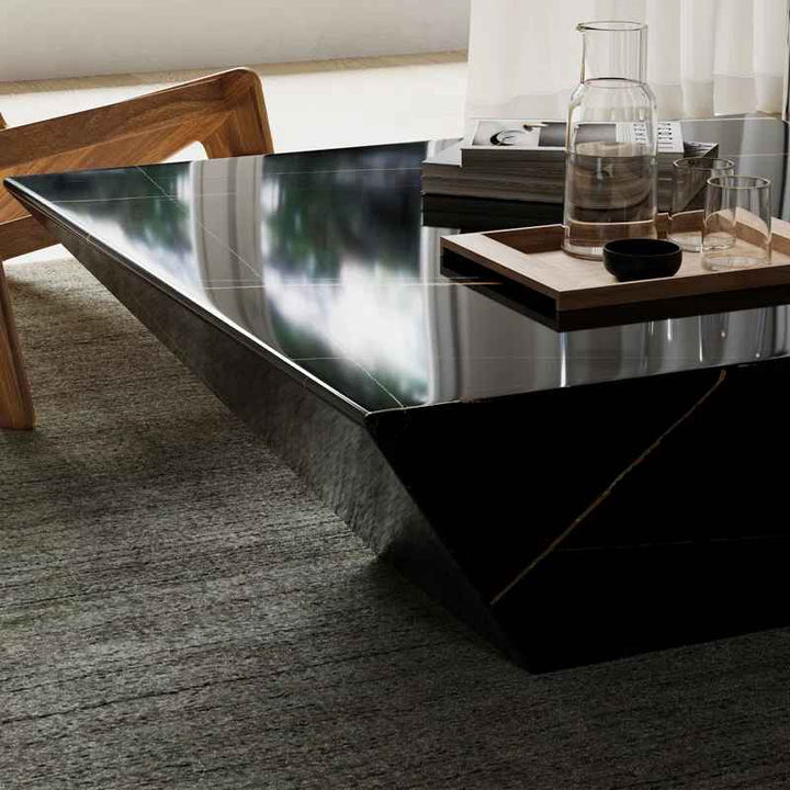 Dainera Modern Drum Coffee Table