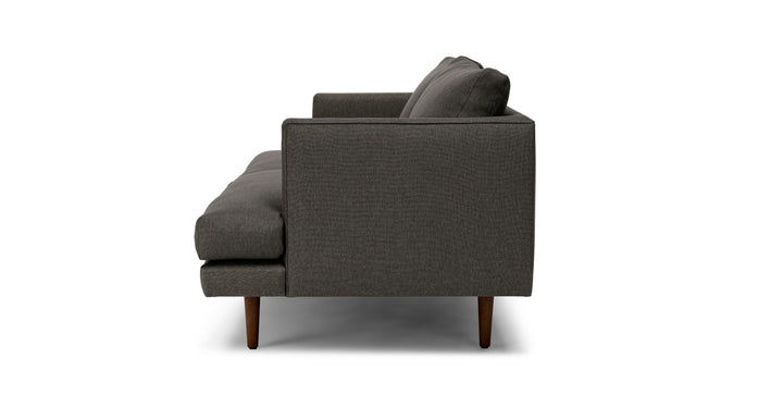 Burrard Graphite Gray Loveseat
