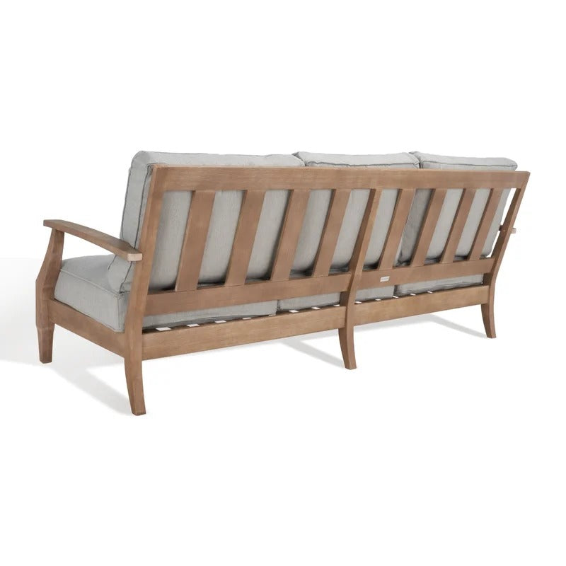 Ducan Wide Outdoor Patio Sofa with Sunbrella Cushions