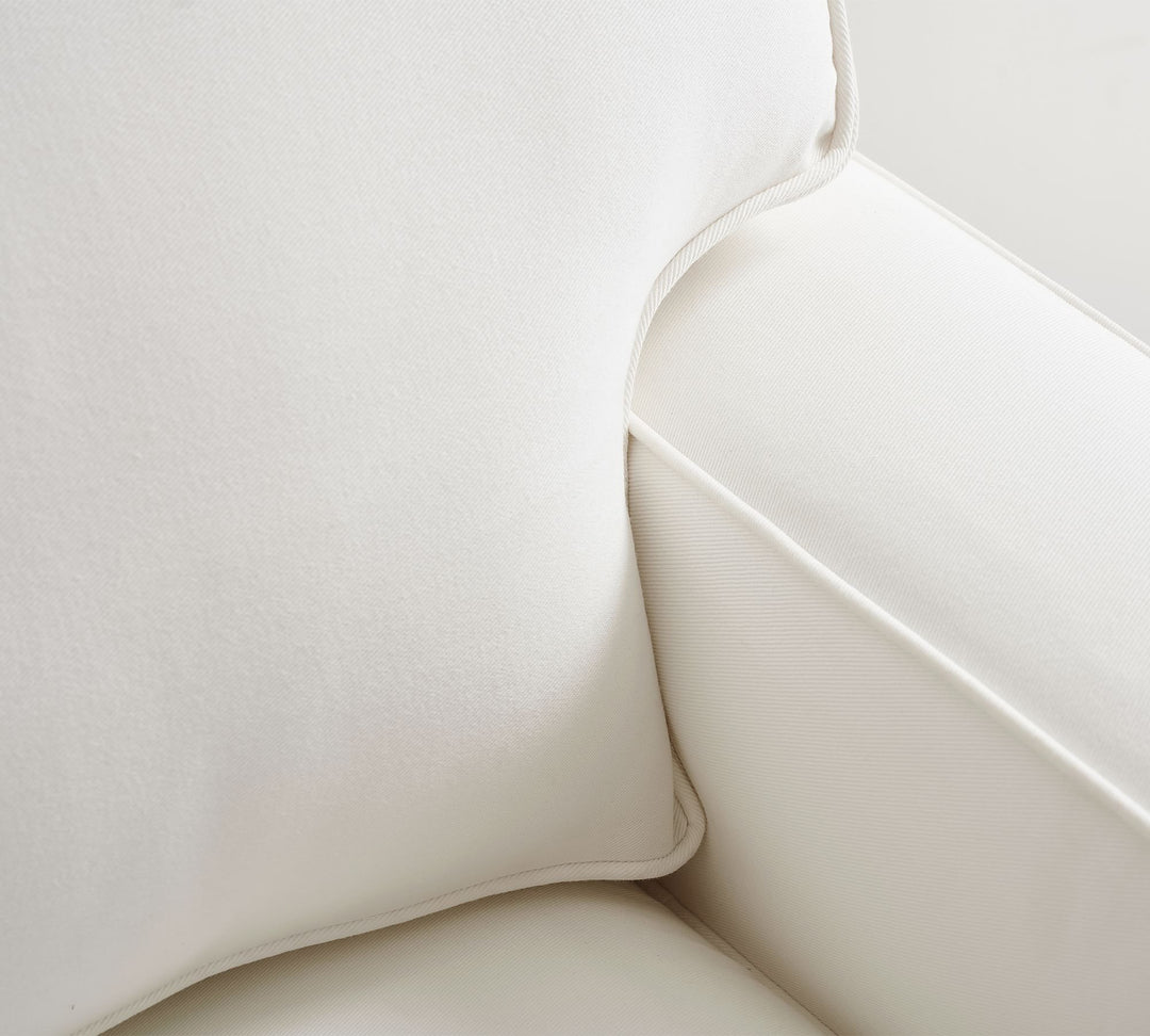 PB Comfort Square Arm 3-Piece L-Shaped Sectional