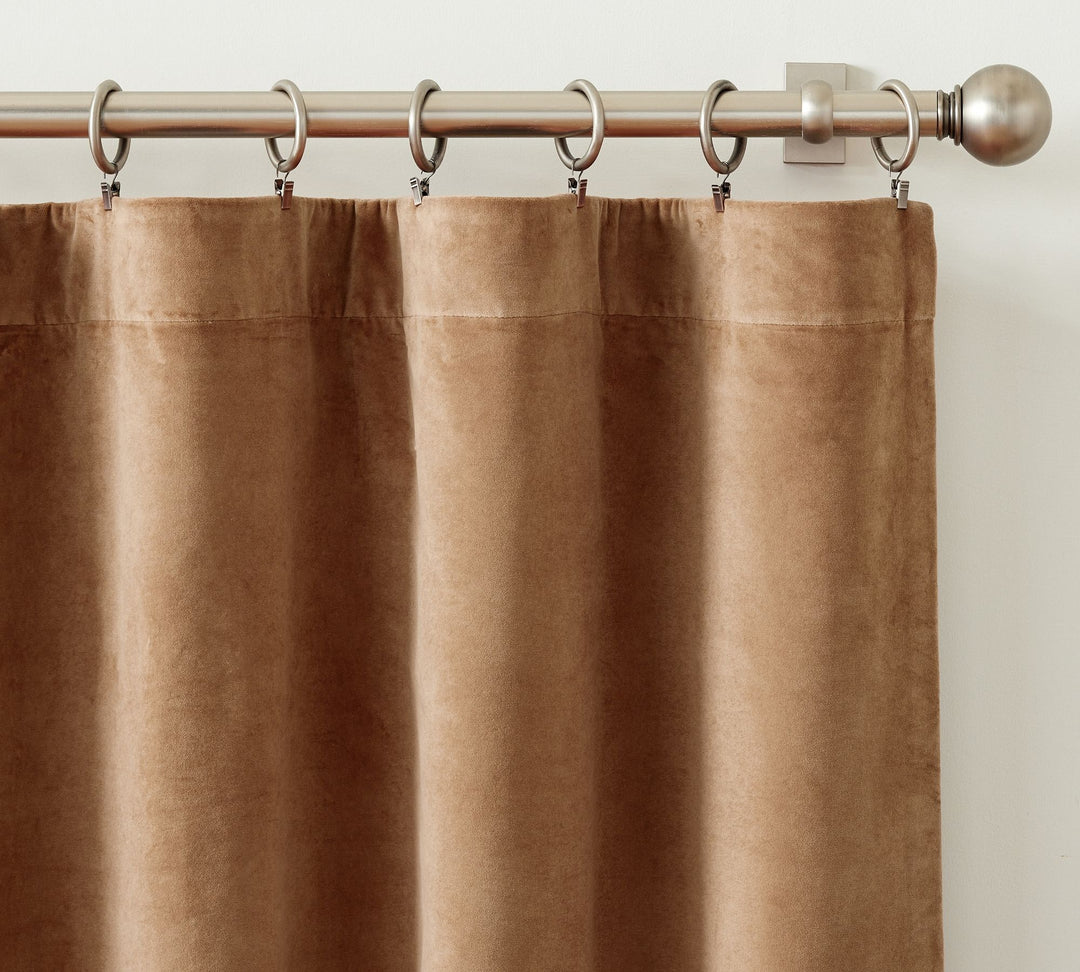 Velvet Twill Blackout Curtain-108"