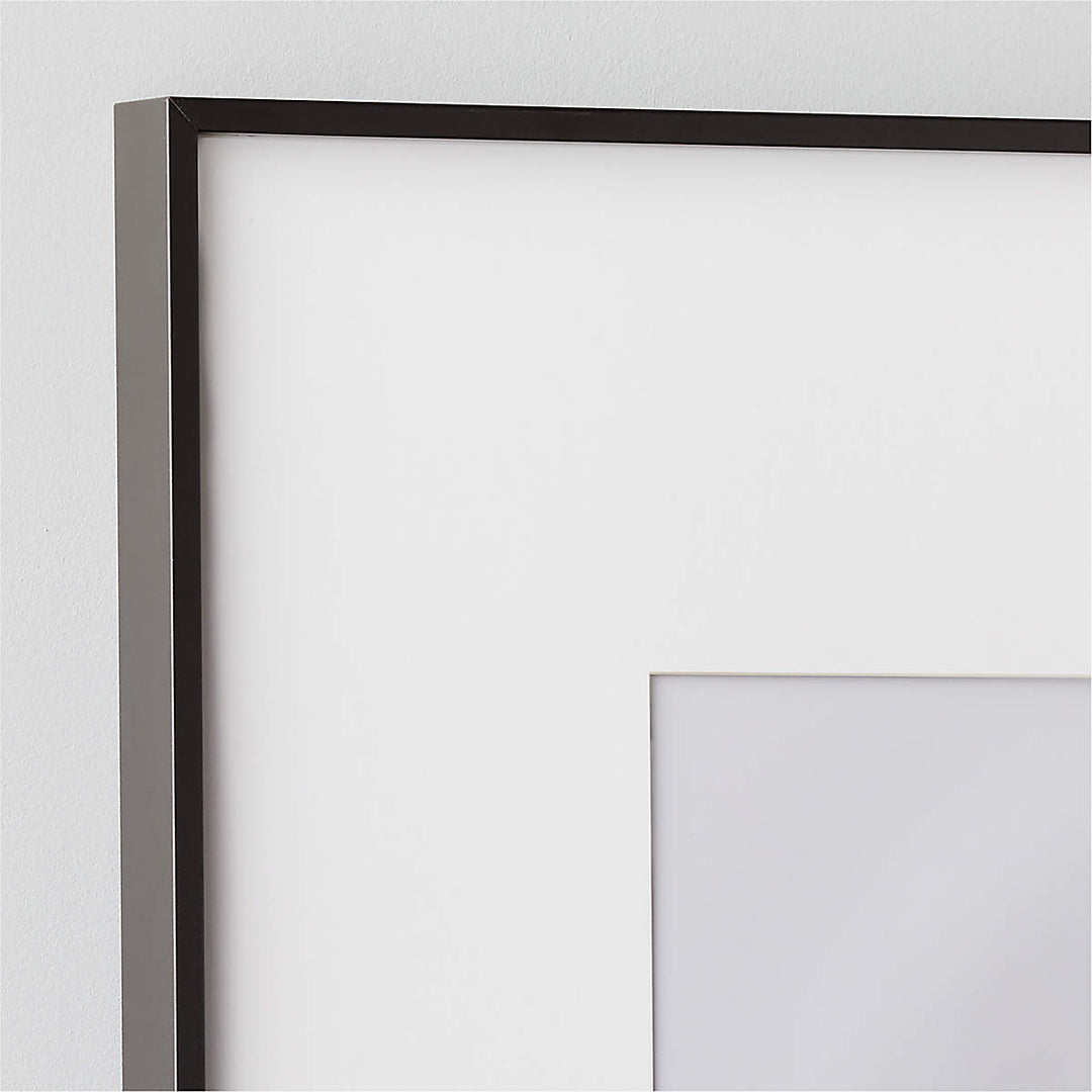 Gallery Black Picture With White Mat with frame 24"X36"