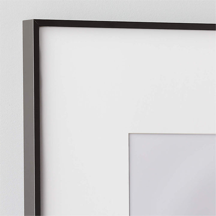 Gallery Black Picture With White Mat with frame 24"X36"