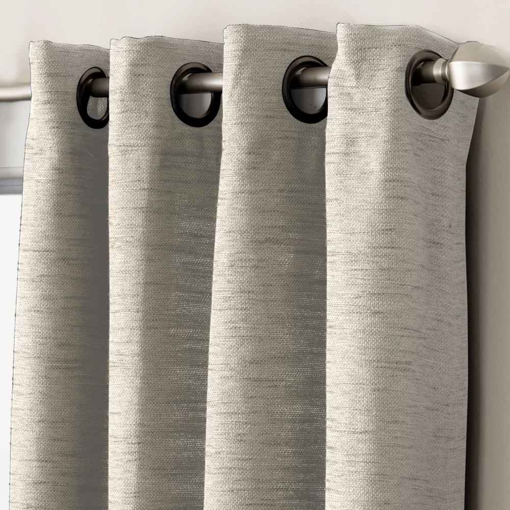 Koopman Solid Room Darkening Grommet Single Curtain Panel-95"
