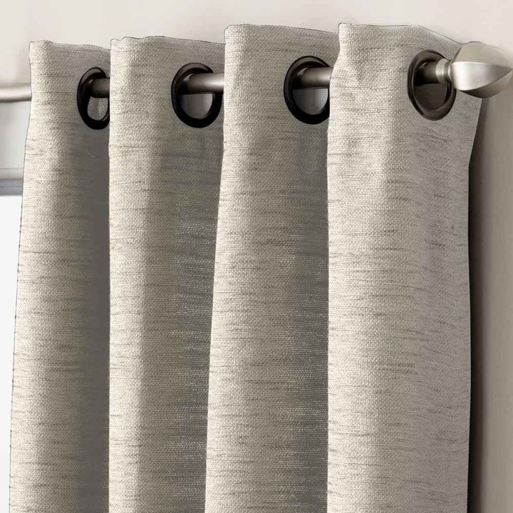 Koopman Solid Room Darkening Grommet Single Curtain Panel-95"