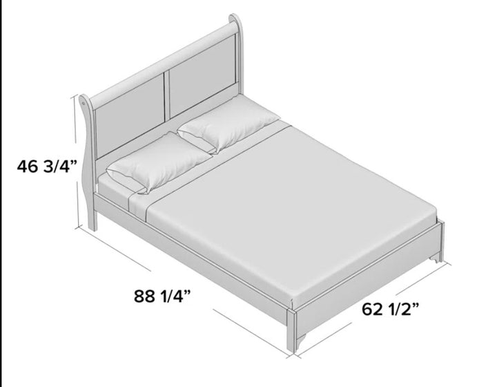 Varnamtown West Haven Low Footboard Sleigh Bed