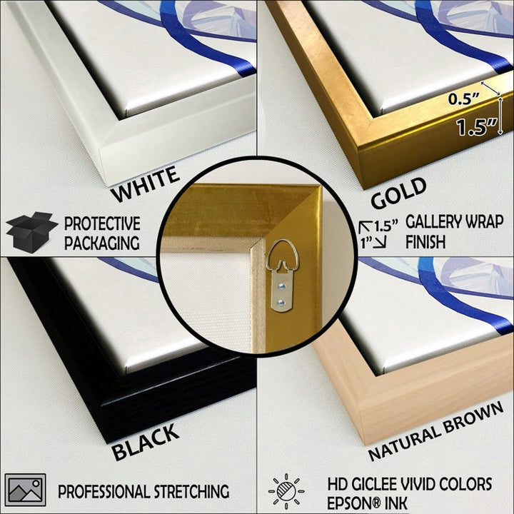 Asian Forest 3 Pieces on Canvas