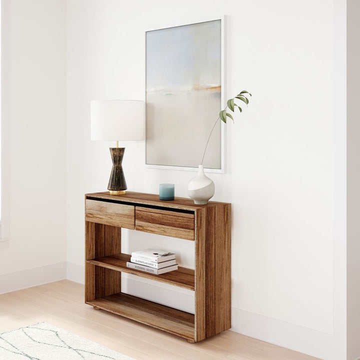 Anton Solid Wood Storage Console
