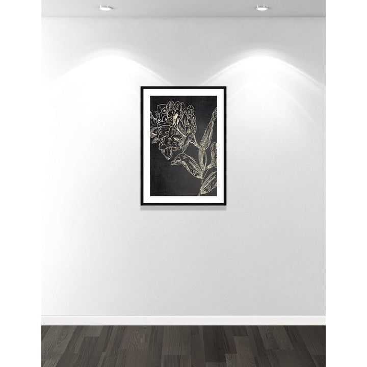 Golden Flower Folklore II by Asia Jensen With Frame 25.5"x35.5"