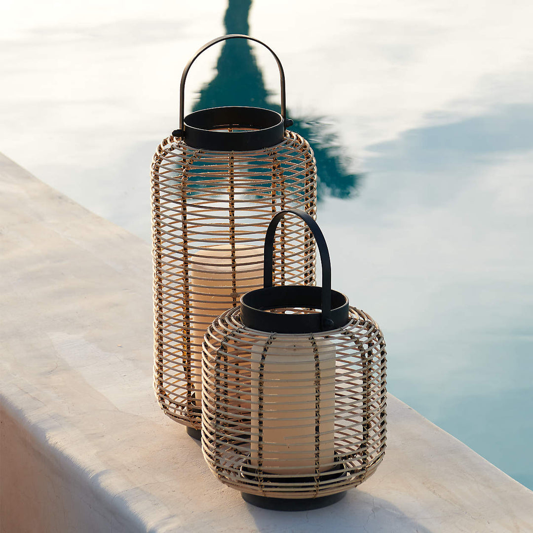 Brigton Small Rattan Lantern