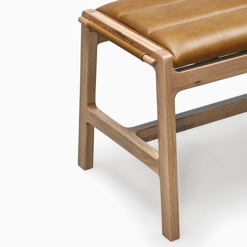 Carlisle Leather Dining Bench