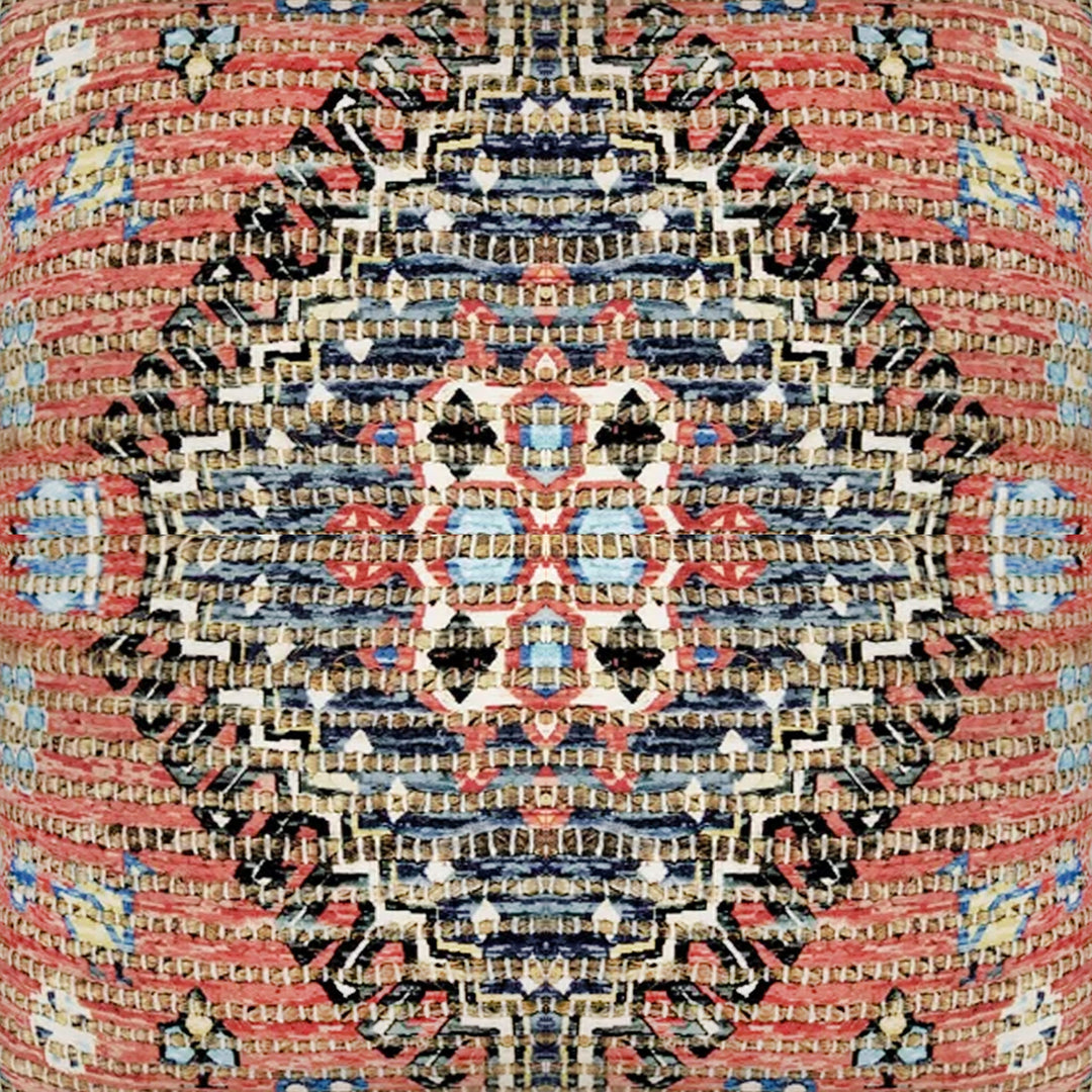 Vince Embroidered Throw Pillow-18"x18"