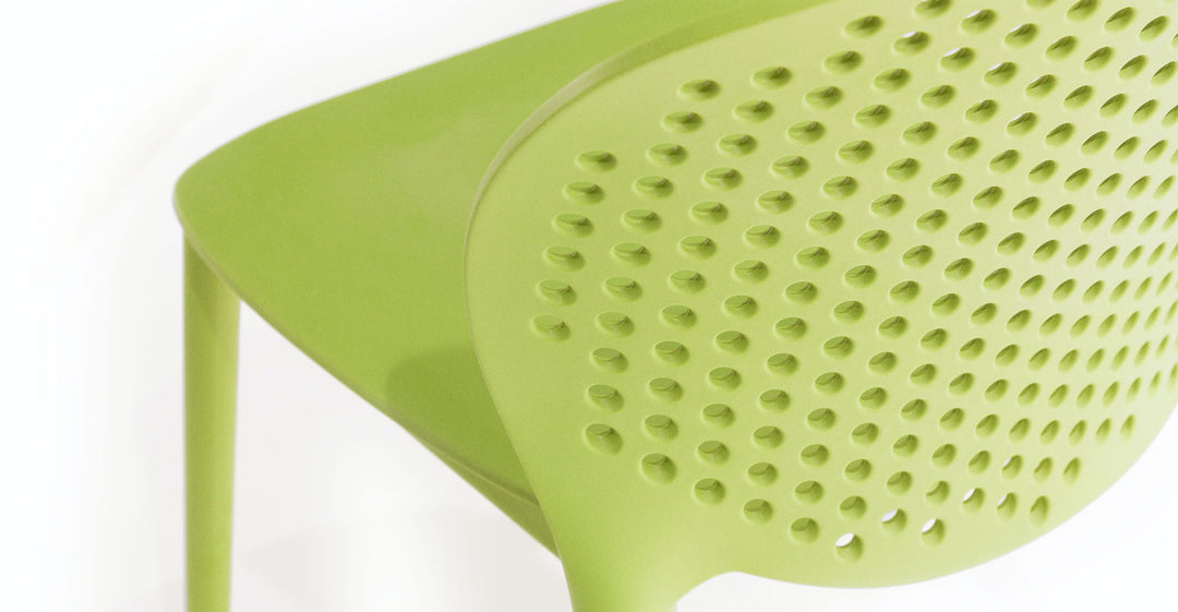 Dot Citrus Green Dining Chair