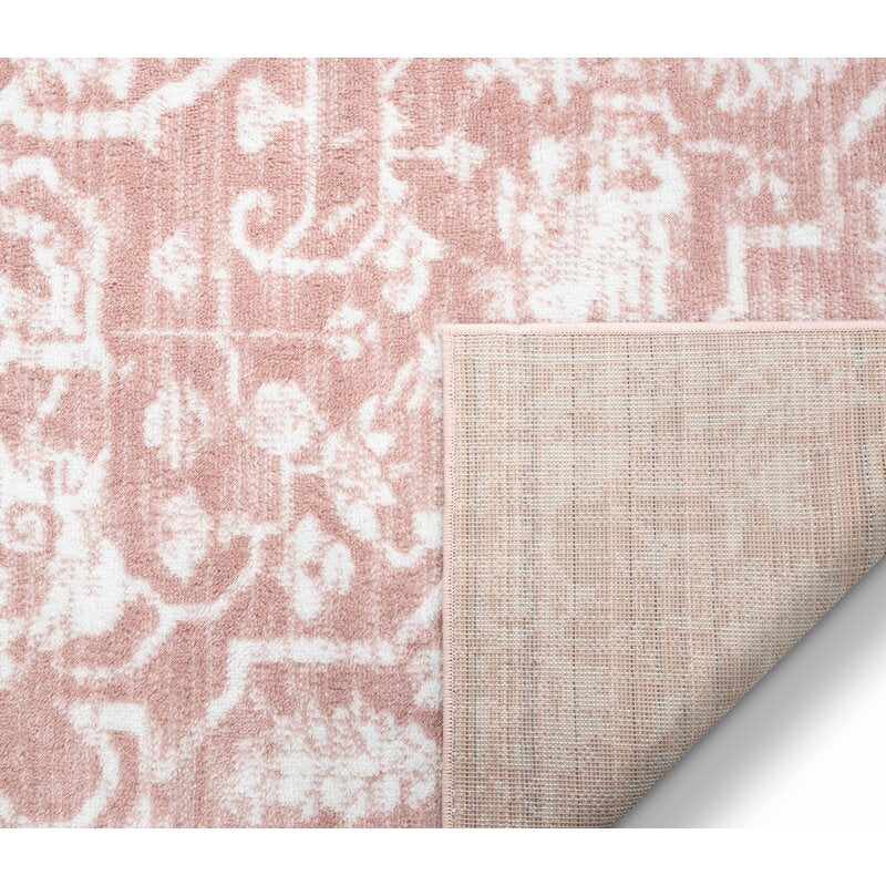 Dazzle Oriental Blush Area Rug-7'3"x9'3"