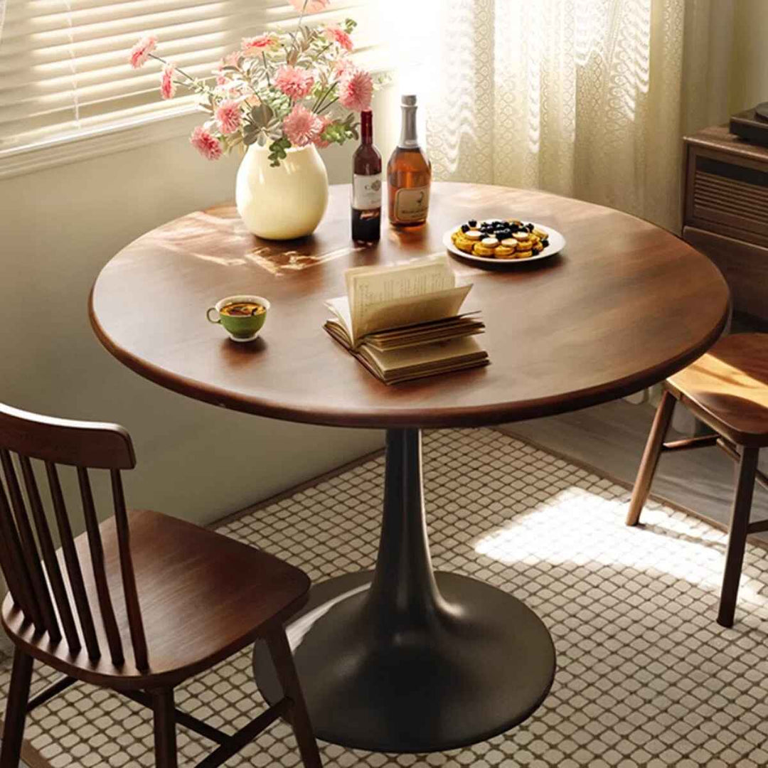 Walnut Round Table