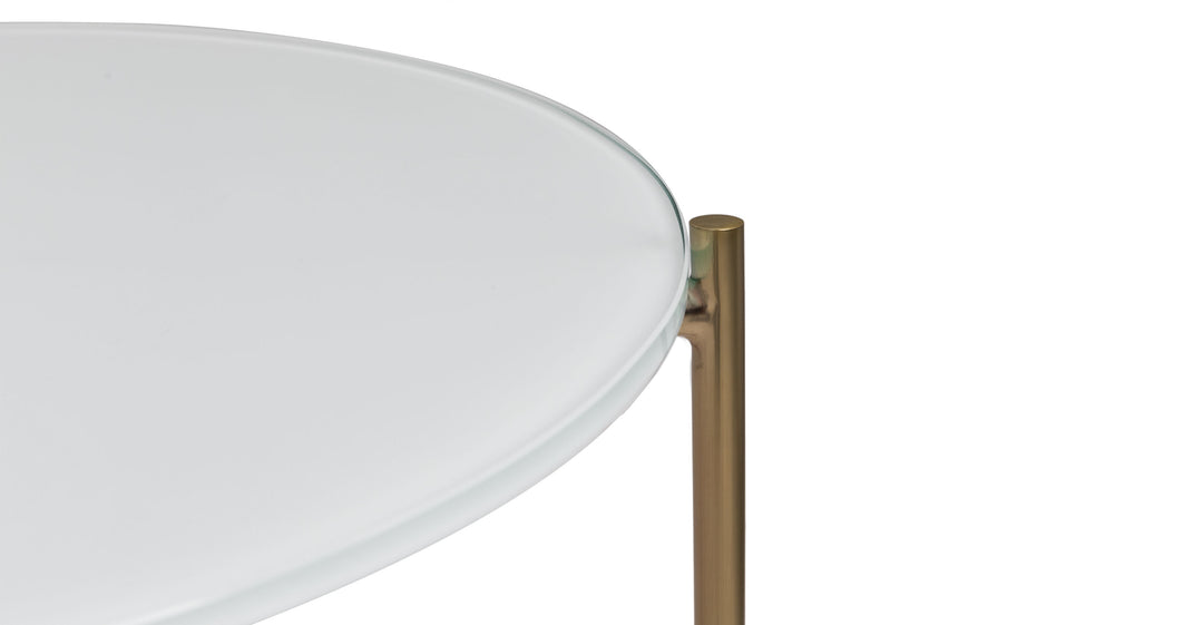 Silicus Light Gray Side Table