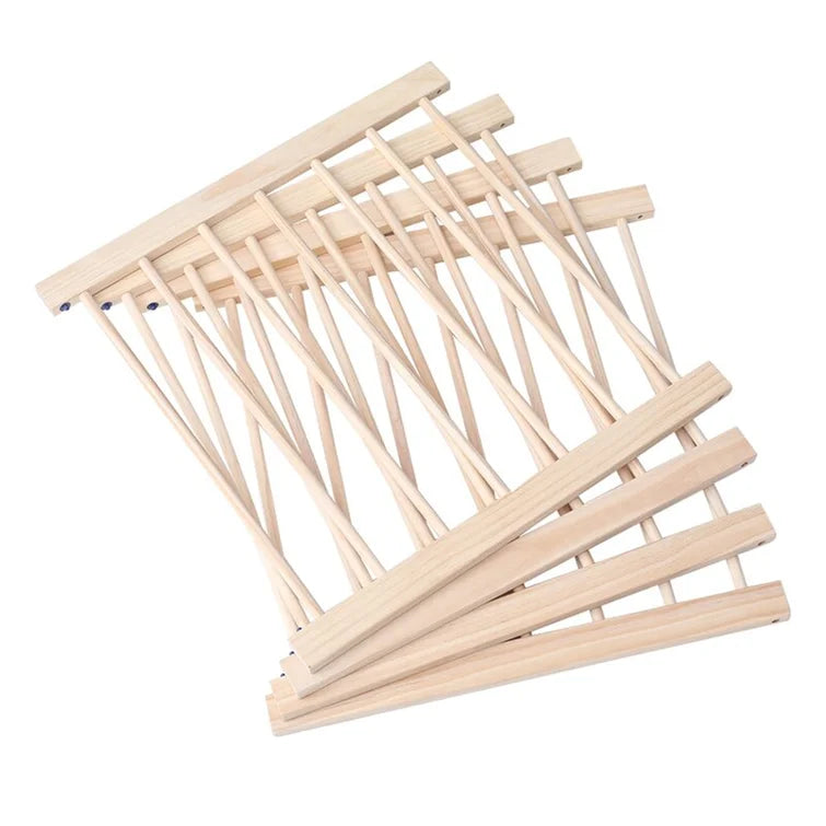 Natural Wooden Baby Playpen Safety Gate