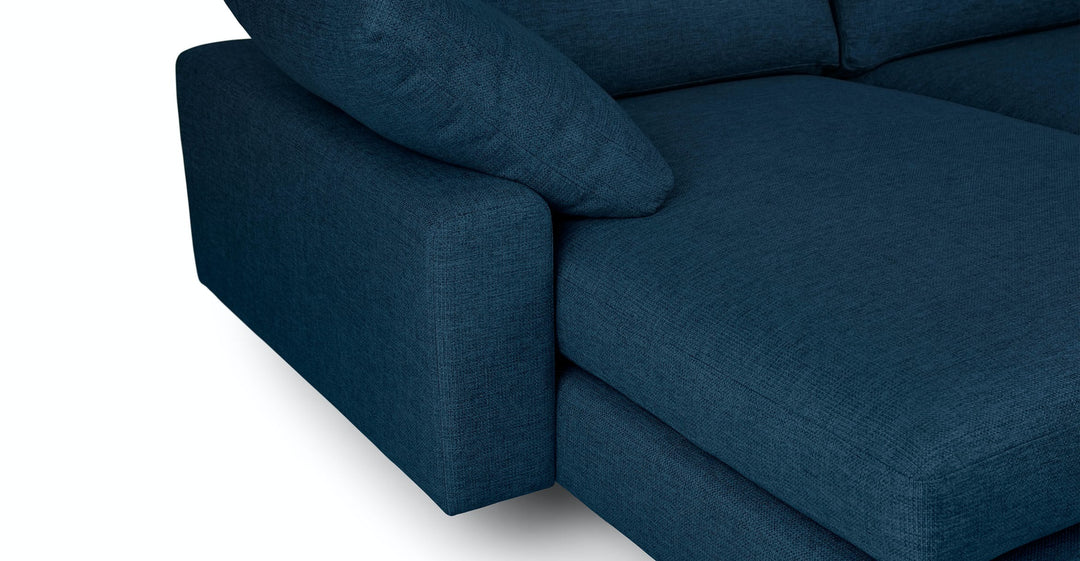 Nova Twilight Blue Reversible Sectional