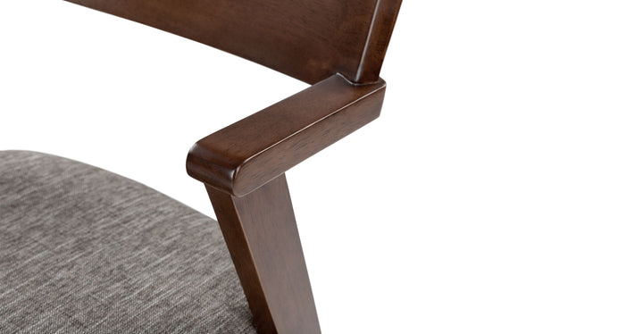 ZOLA VOLCANIC GRAY DINING CHAIR