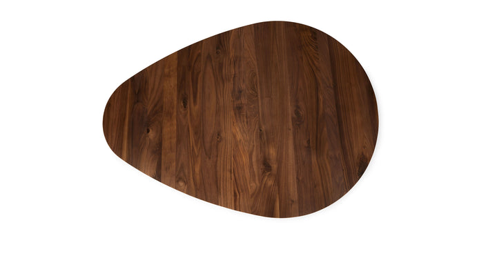 Amoeba Wild Walnut 42.5" Wide Coffee Table