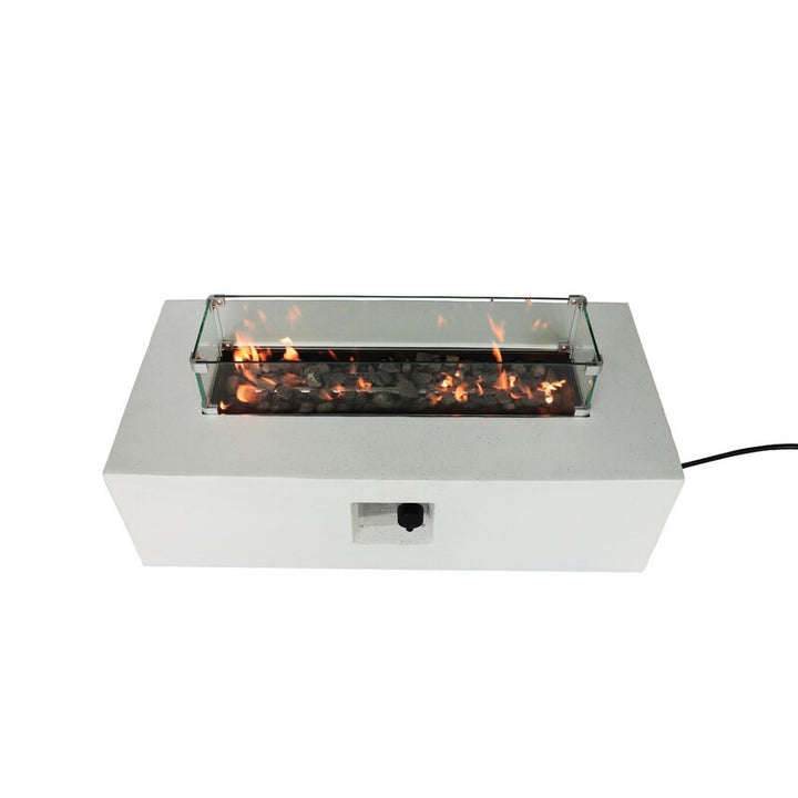 Abigale Fiber Reinforced Concrete Outdoor Fire Pit Table