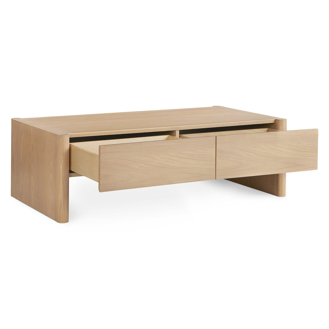 Torme White Oak Coffee Table