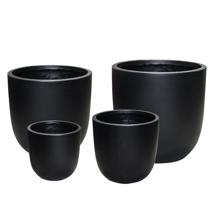 Modern Fiberglass Pot Planter