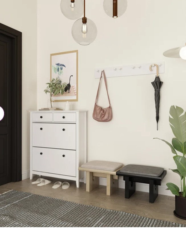 16 Pair Shoe Storage Cabinet